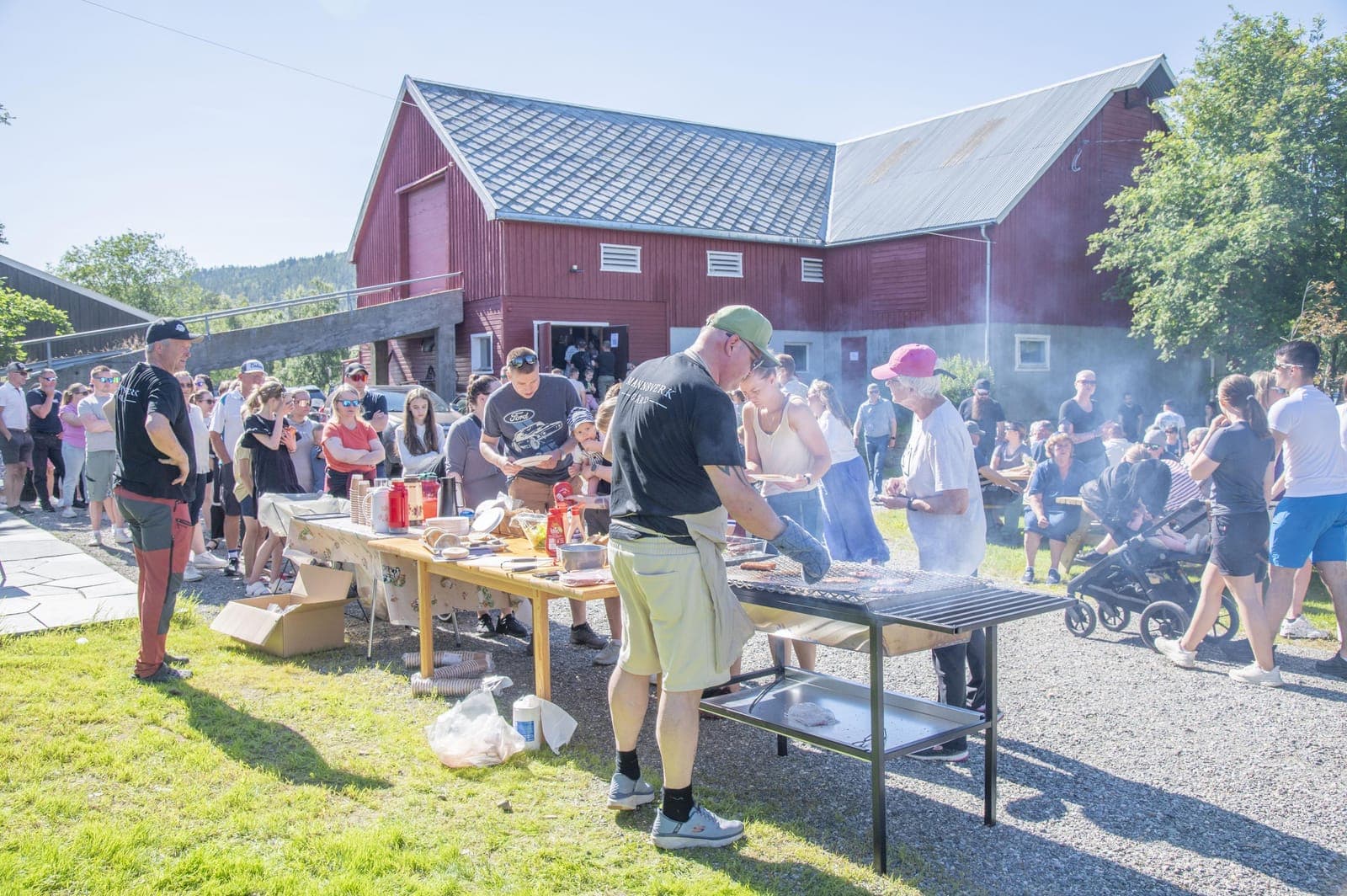 Selskap og feiring på Mannsverk Gård